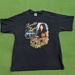 Vintage Loretta Lynn Ranch Black Tee